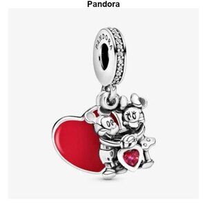 Disney Mickey & Minnie Mouse Love Dangle
